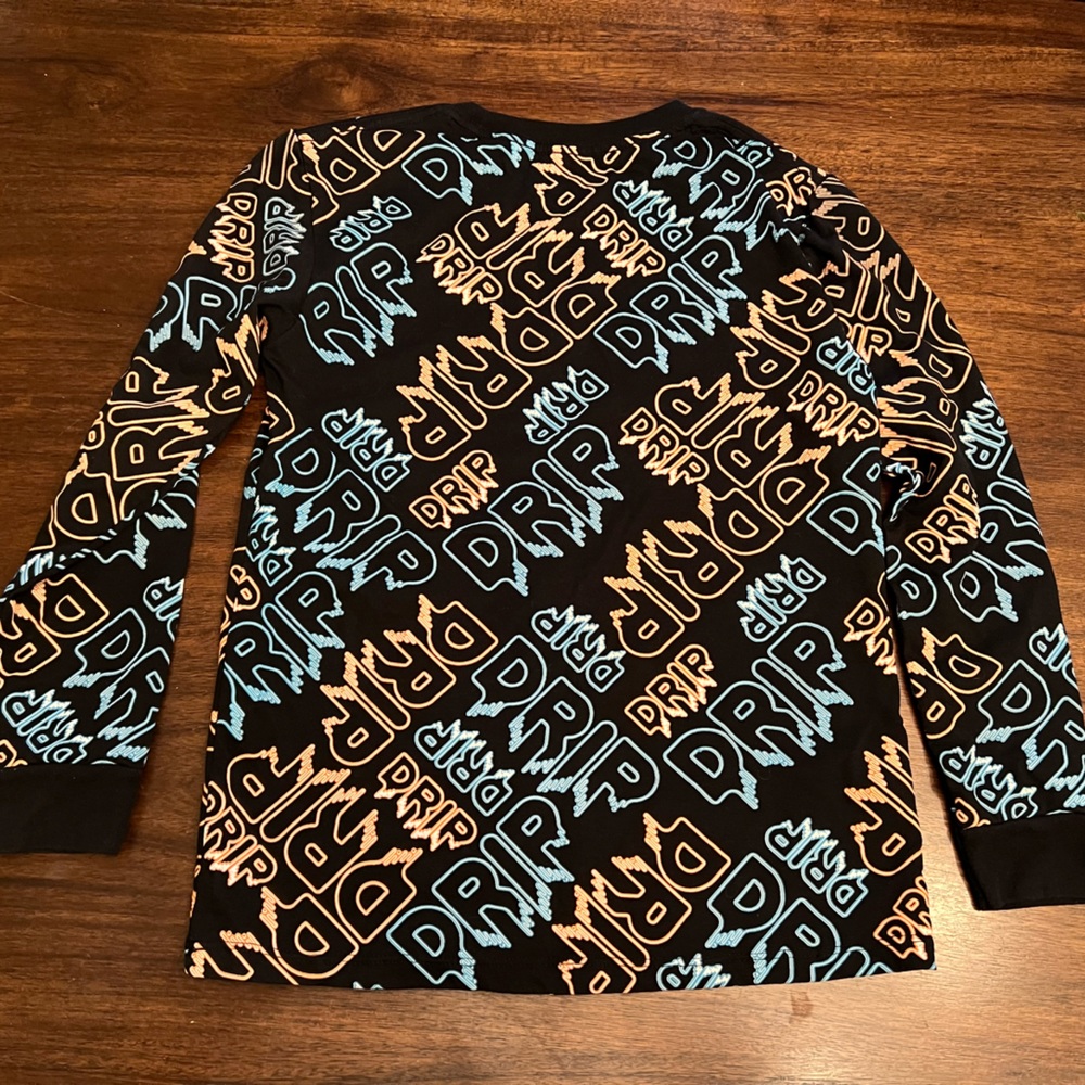 Drip boys long sleeve shirt size 10/12 - Picture 2 of 4